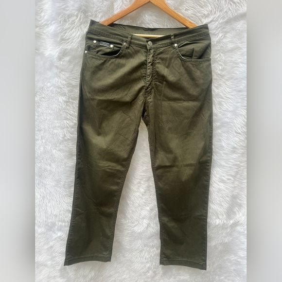 Hugo Boss Olive Green Chinos/ Trousers - Picture 5 of 14
